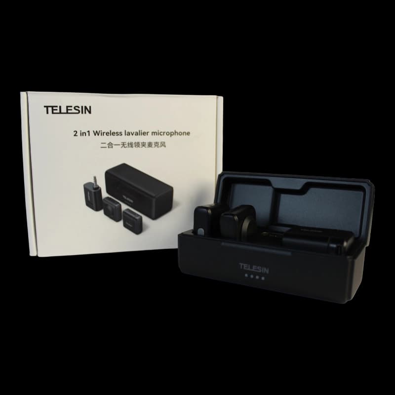 میکروفون یقه ای TELESIN مدل TPMCP14-01 — تصویر ۶