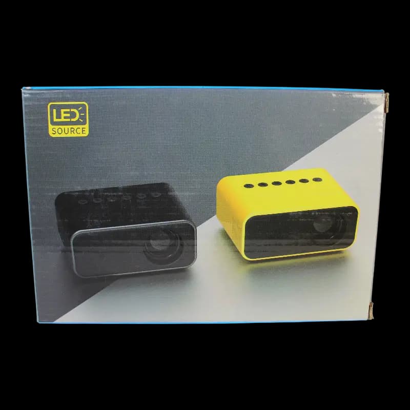 مینی پروژکتور Led source ریموت دار مدل YT500 — تصویر ۸