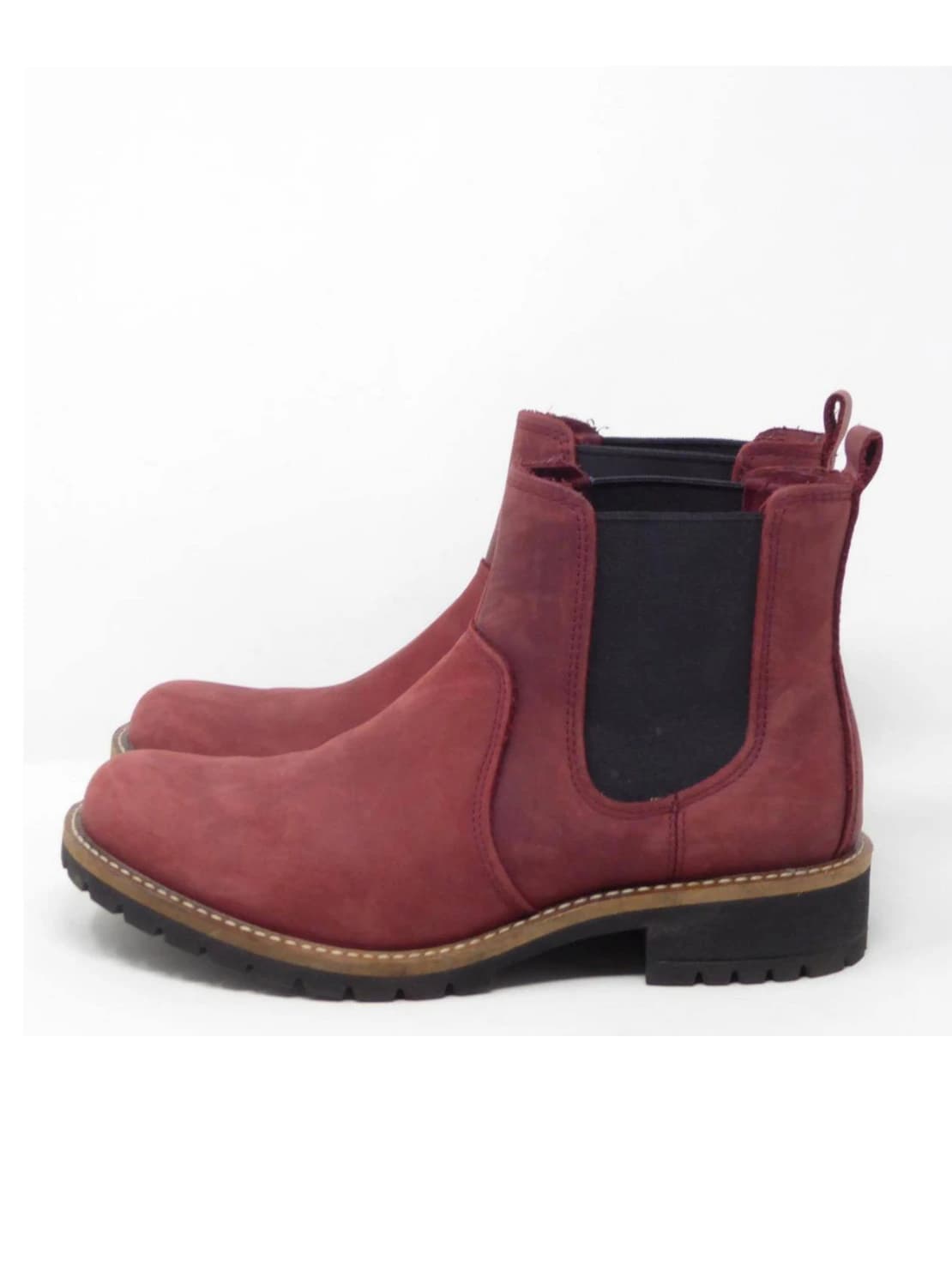 بوت مدلECCO Red and Burgundy — تصویر ۳