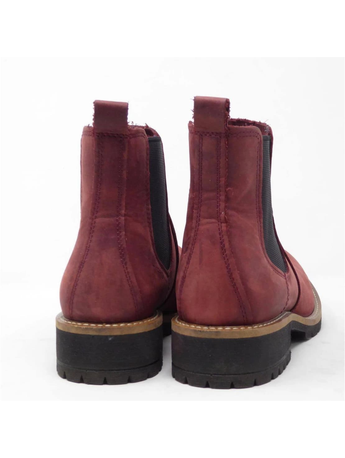 بوت مدلECCO Red and Burgundy — تصویر ۴