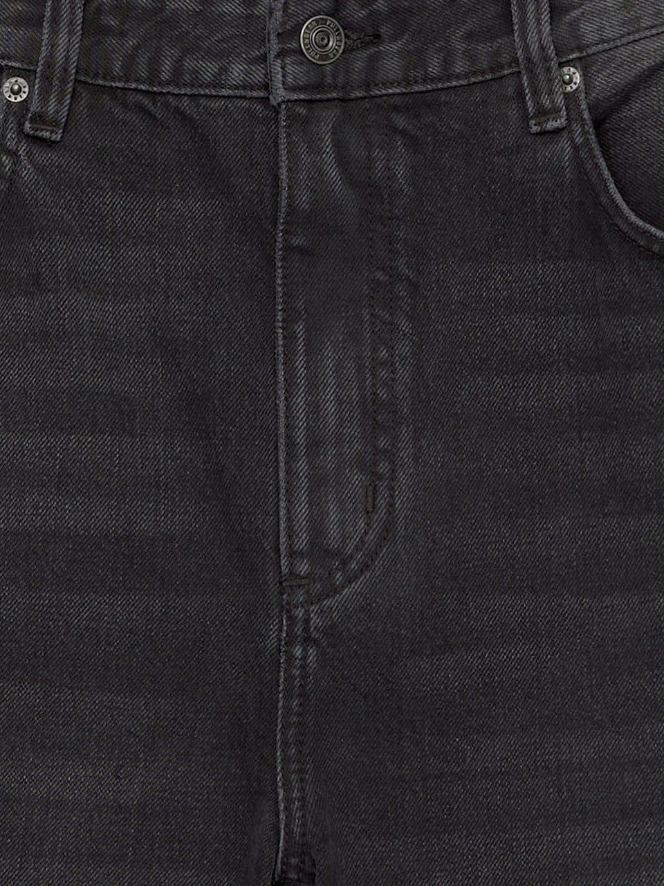 شلوار جین فول بگ مردانه ذغالی پول اند بیر Pull&Bear — تصویر ۵