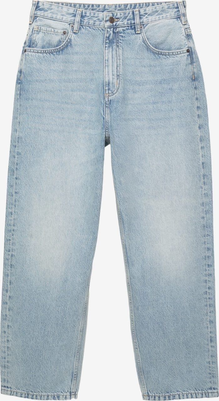 شلوار جین فول بگ مردانه آبی روشن پول اند بیر Pull&Bear — تصویر ۵