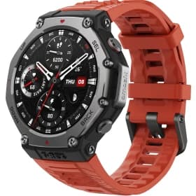 ساعت هوشمند شیائومی مدل Amazfit T-Rex 3 با نمایشگر AMOLED و بند سیلیکونی — تصویر ۲