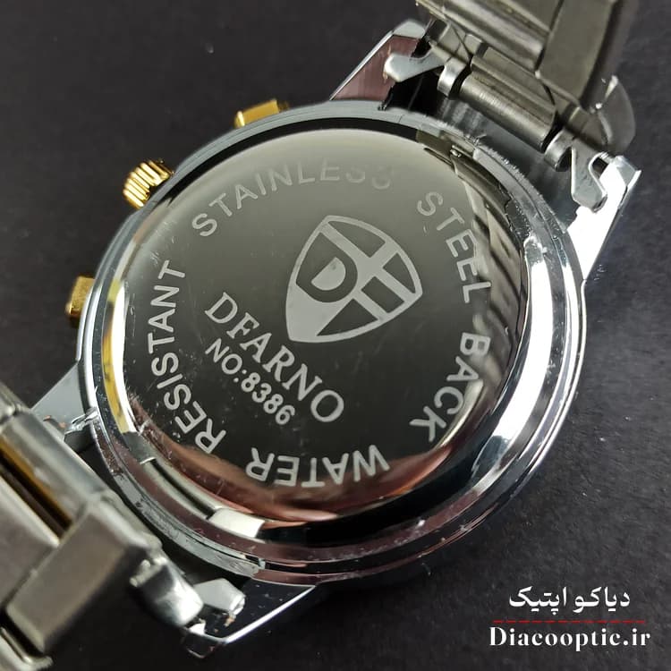 ساعت مچی مردانه برند دفارنو سه موتور کرنوگراف مدل DO1103 — تصویر ۷