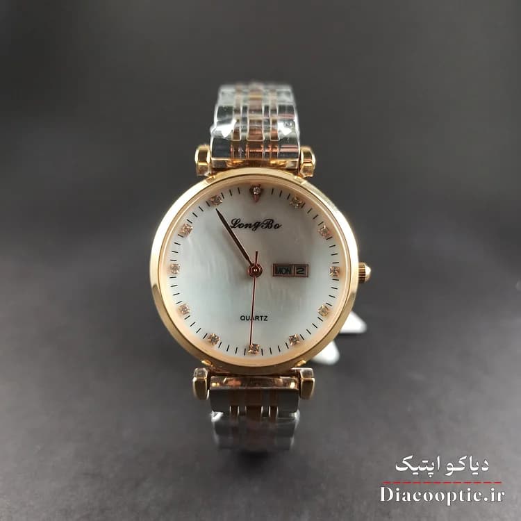ساعت مچی زنانه برند لانگ بو مدل دو تقویم DO1105 — تصویر ۲