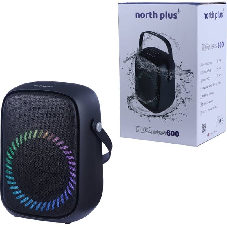 اسپیکر بلوتوثی نورث پلاس مدل Mega Bass 600