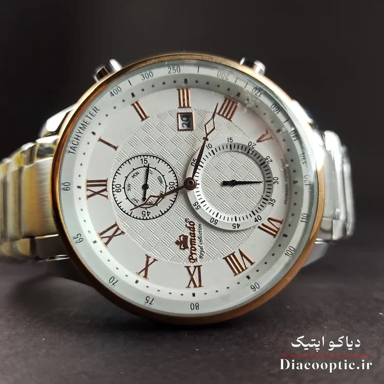 ساعت مچی مردانه برند پرومادو سه موتور مدل DO1107 — تصویر ۳