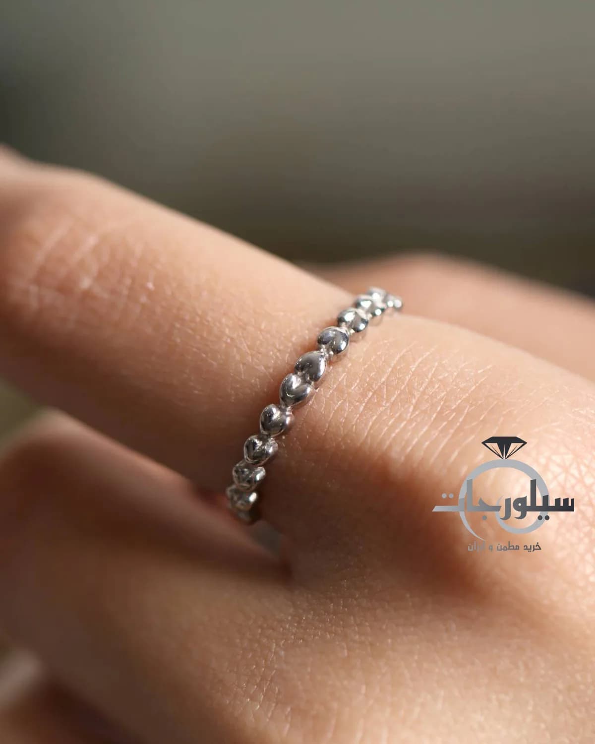 انگشتر حلقه نقره زنانه میکرو