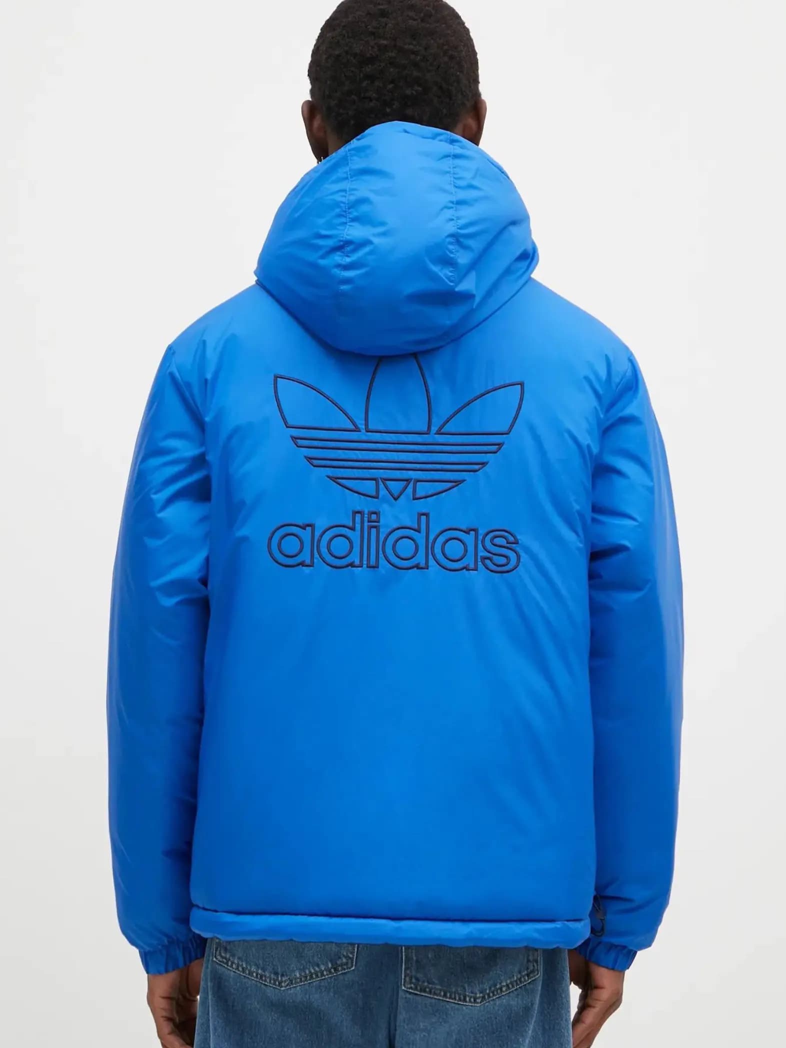 کاپشن دو رو مردانه کلاه دار | Adidas — تصویر ۴