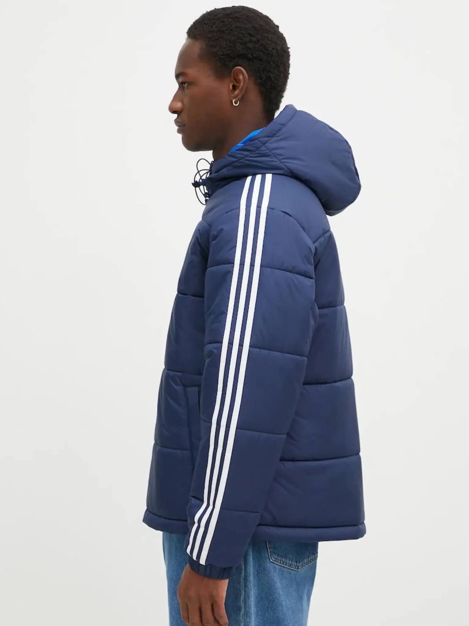کاپشن دو رو مردانه کلاه دار | Adidas — تصویر ۵