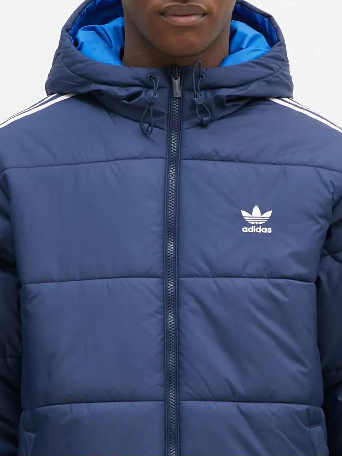 کاپشن دو رو مردانه کلاه دار | Adidas — تصویر ۶