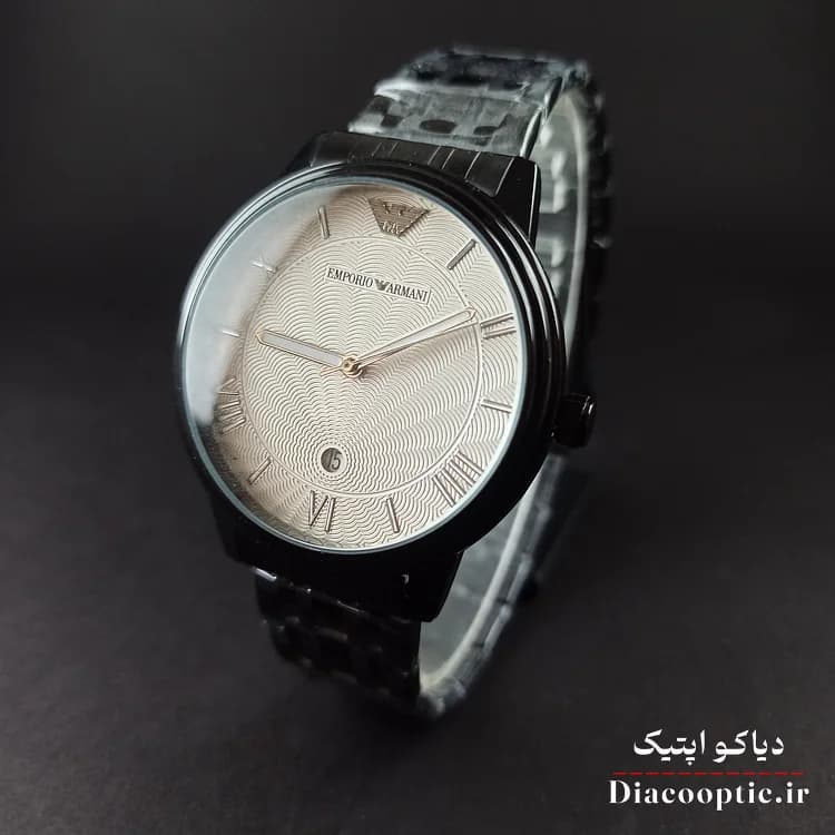 ساعت مچی مردانه برند امپریو آرمانی مدل DO1115 استیل — تصویر ۷