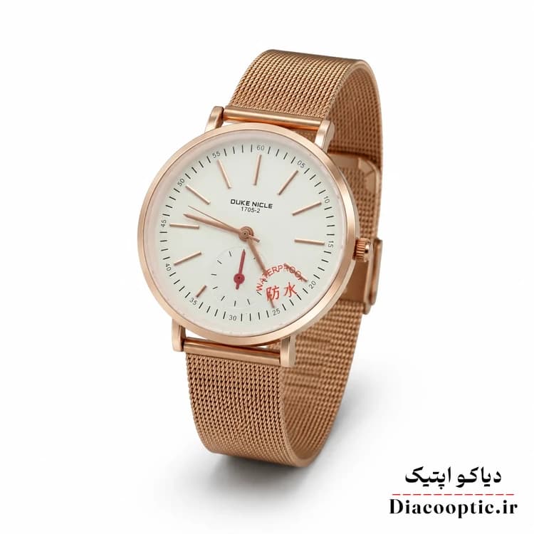 ساعت مچی مردانه برند Duke مدل Duk1122 بند حصیری
