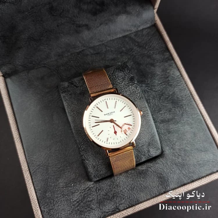 ساعت مچی مردانه برند Duke مدل Duk1122 بند حصیری — تصویر ۷