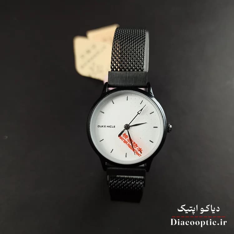 ساعت مچی زنانه برند Duke مدل duk1126 بند حصیری — تصویر ۲