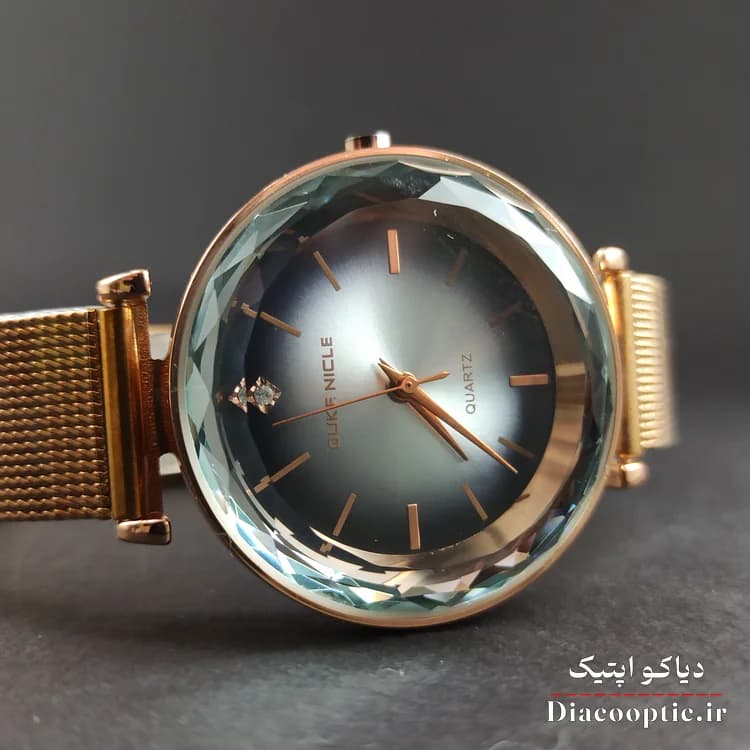 ساعت مچی زنانه برند Duke مدل duk1127 بند حصیری — تصویر ۳