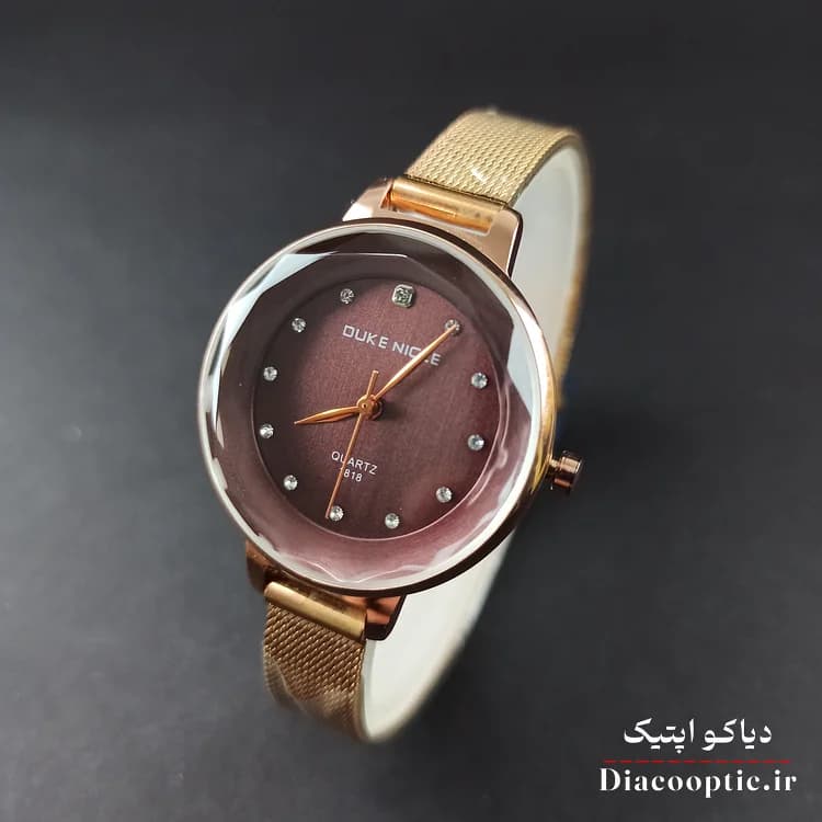 ساعت مچی زنانه Duke مدل duk1132 بند حصیری — تصویر ۲