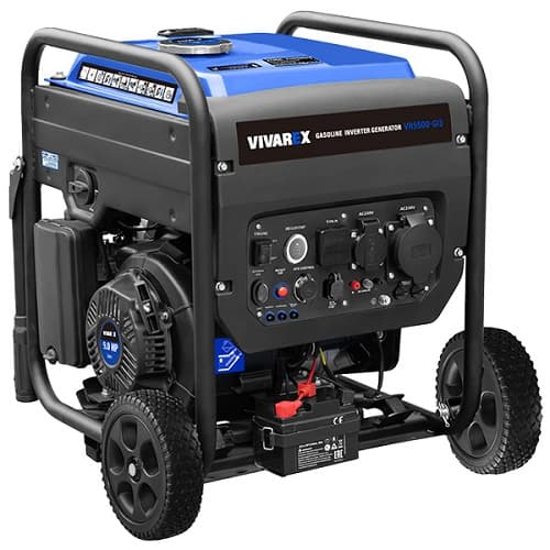 موتور برق ویوارکس 5.5 کیلووات سه گانه سوز اینورتر ریموت استارت VR5500-GI3