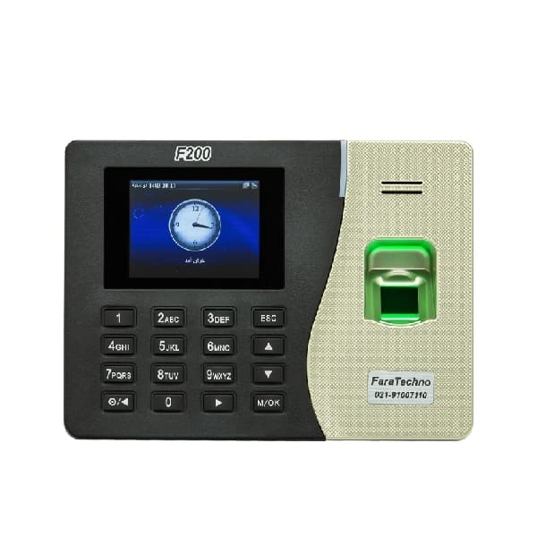 دستگاه حضور و غیاب مدل F200