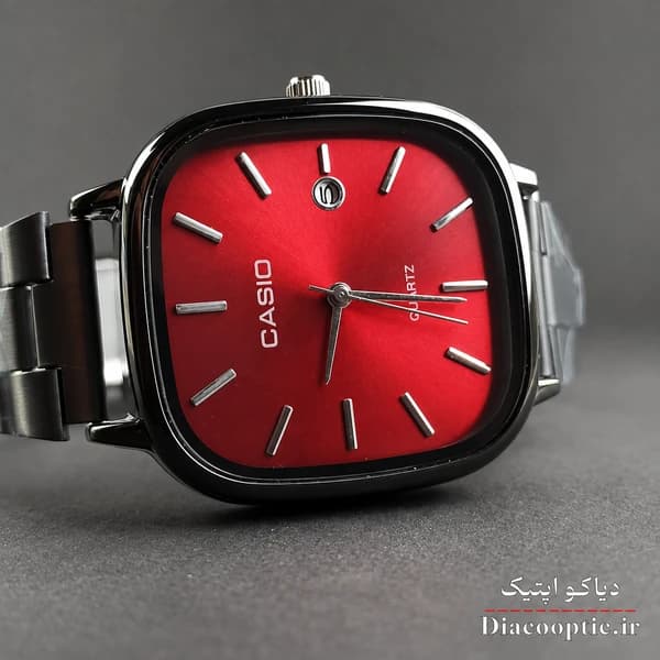 ساعت مچی مردانه مربعی برند کاسیو مدل Casio1137 — تصویر ۱۱