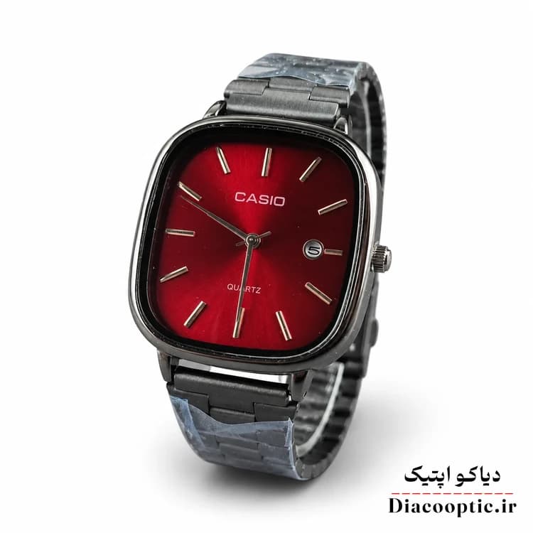 ساعت مچی مردانه مربعی برند کاسیو مدل Casio1137