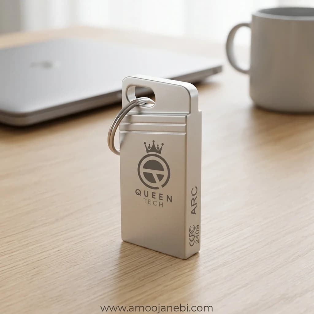 فلش مموری 8 گیگ Queen Tech با گارانتی مادام العمر — تصویر ۵