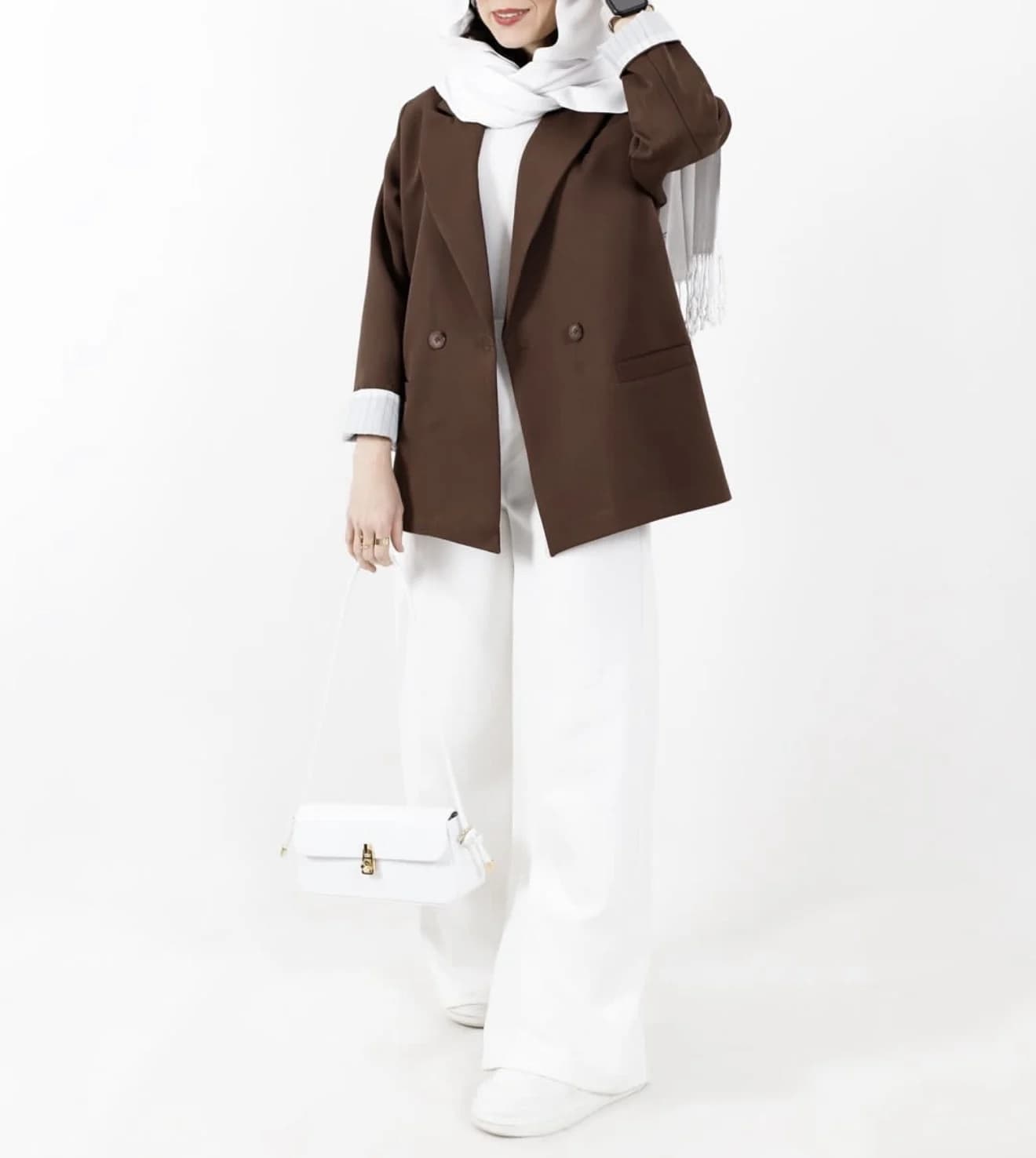 کت آستین راه راه دودکمه(173) — تصویر ۵