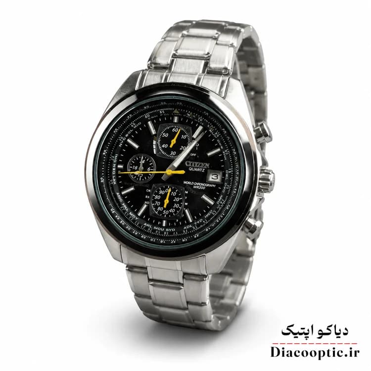 ساعت مچی مردانه برند سیتیزن سه موتور مدل DO1144 استیل