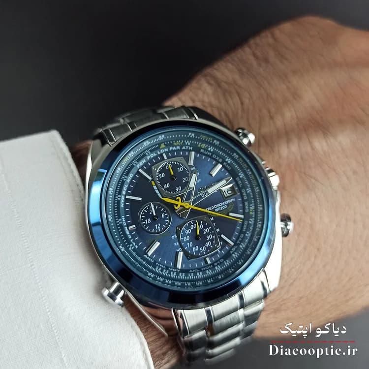 ساعت مچی مردانه برند visioner سه موتور مدل DO1145 استیل — تصویر ۵