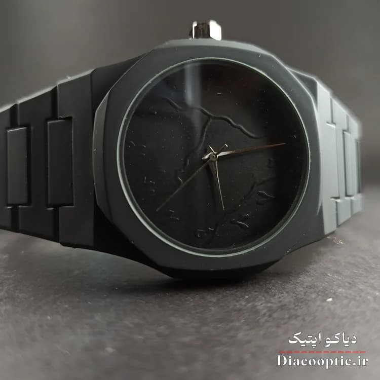 ساعت مچی مردانه فول بلک مدل Black1145 بند pu — تصویر ۳
