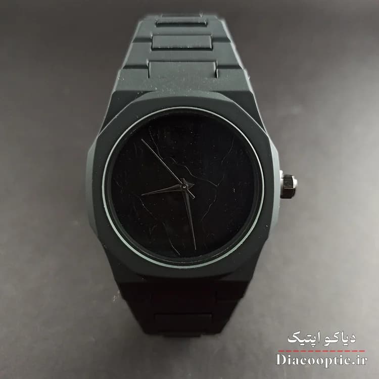 ساعت مچی مردانه فول بلک مدل Black1145 بند pu — تصویر ۲