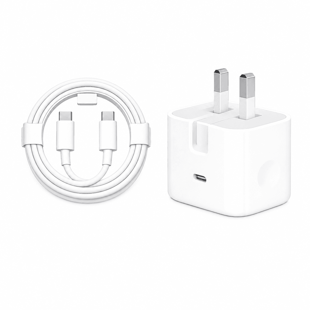 شارژر اورجینال آیفون 16پرومکس (کلگی و کابل اصلی iphone 16promax) — تصویر ۳
