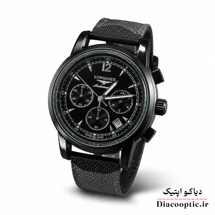 ساعت مچی مردانه برند Longines سه موتور مدل DO1157 حصیری