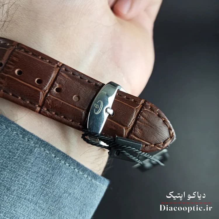 ساعت مچی مردانه برند الگانس مدل DO1176 بند چرمی — تصویر ۷