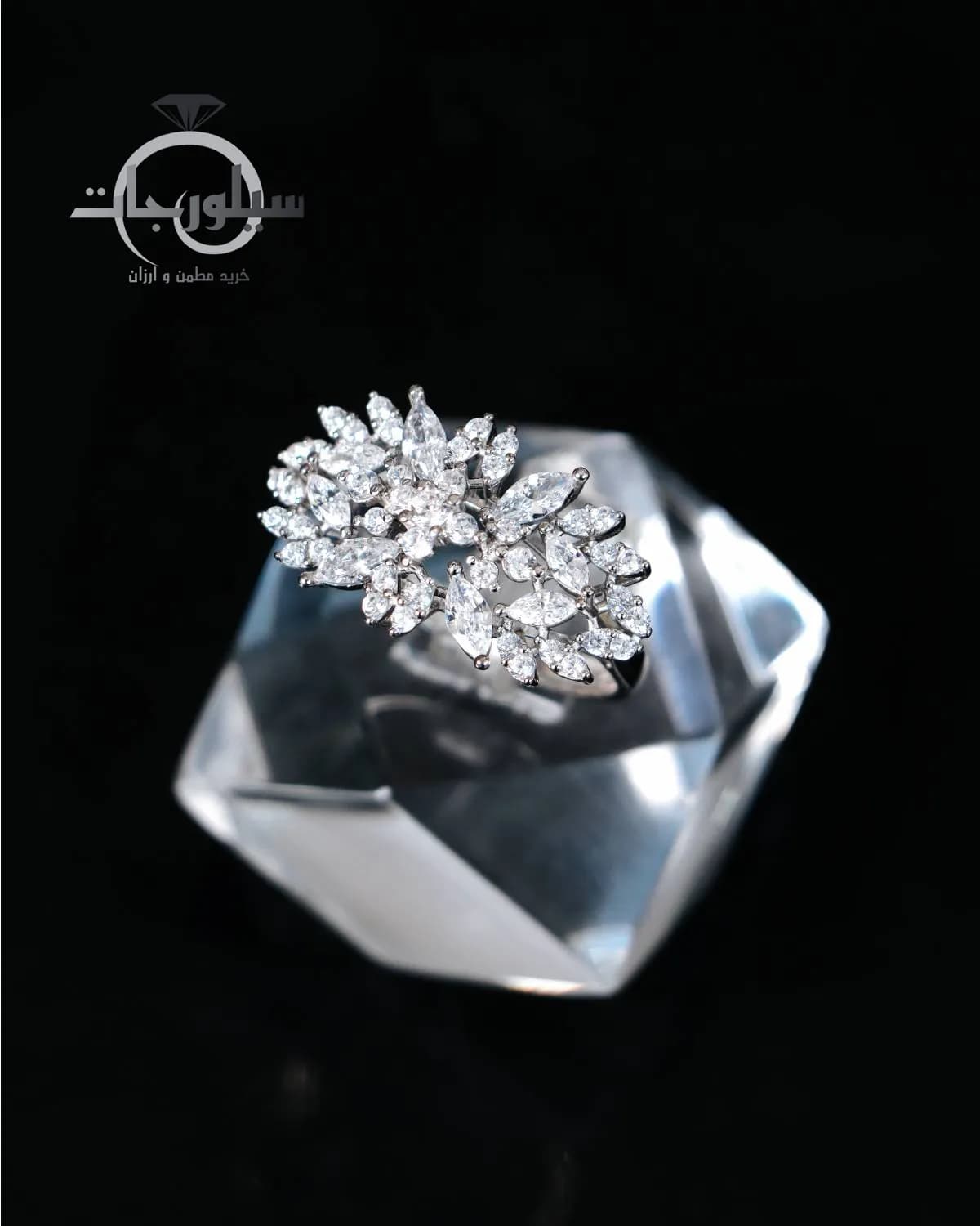 انگشتر نقره زنانه کد RG01170