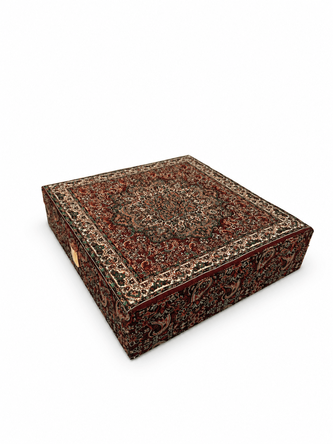 جعبه پذیرایی ترمه مدل T03 طرح افراز زرشکی ۶ خانه