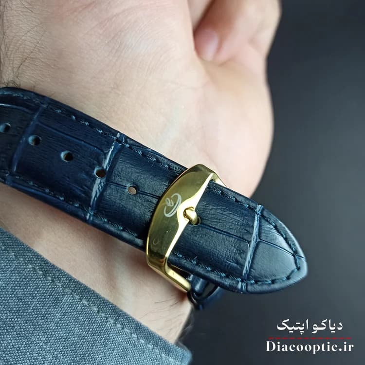 ساعت مچی ست برند الگانس مدل 1180 بند چرمی — تصویر ۴