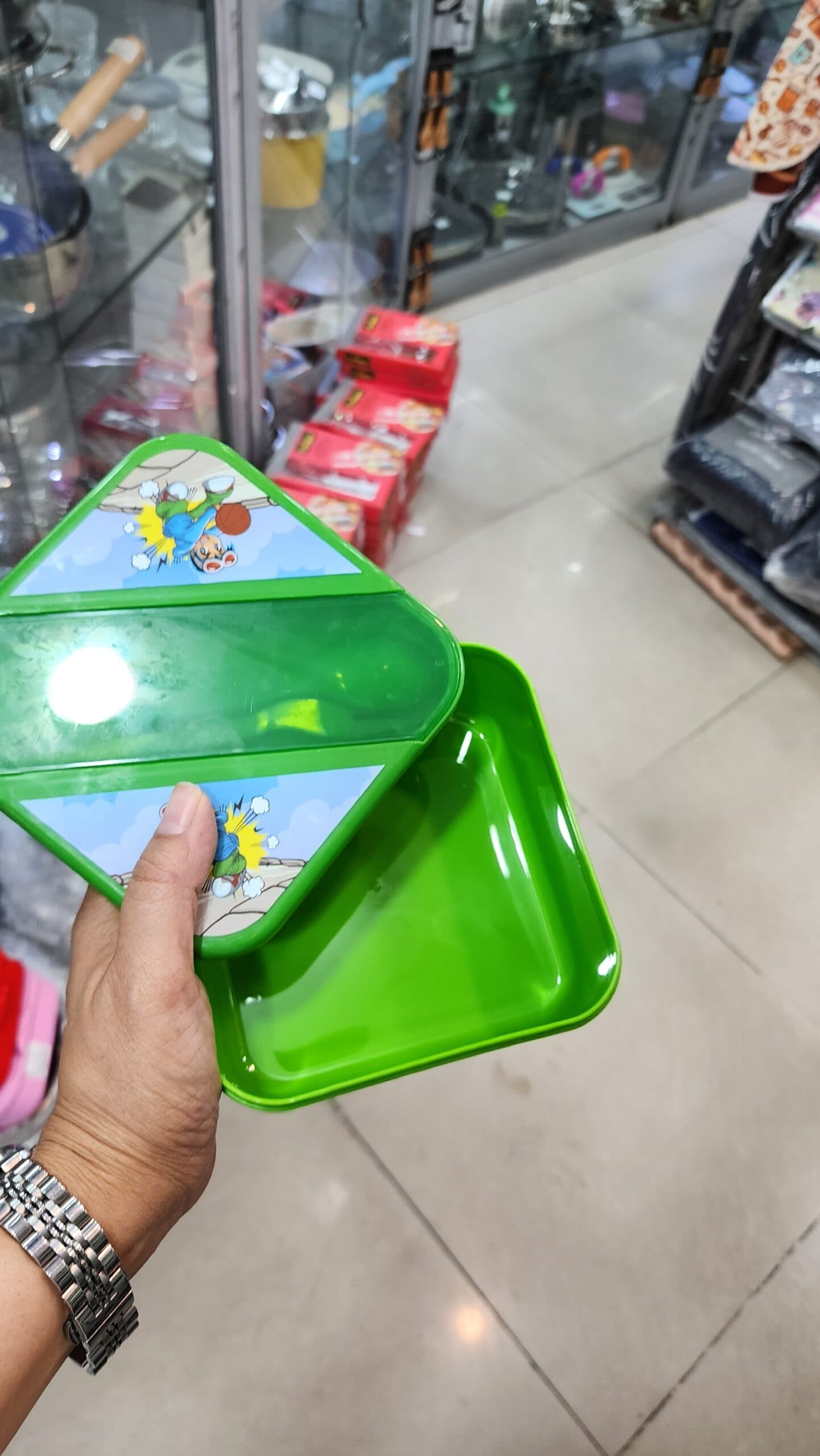 لانچ باکس مربعی — تصویر ۲