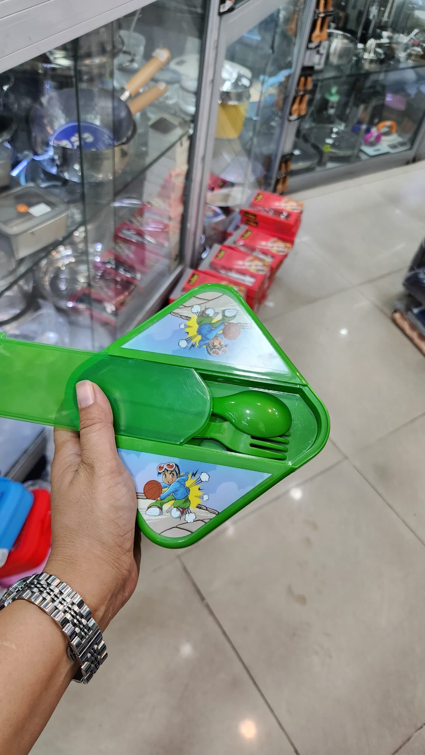 لانچ باکس مربعی — تصویر ۵