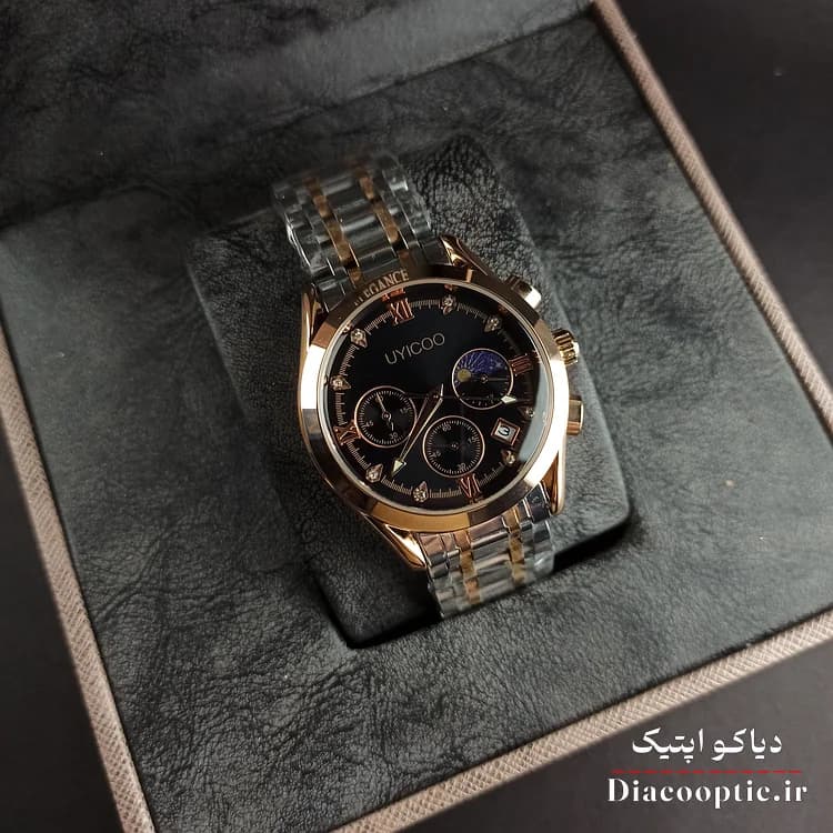 ساعت مچی مردانه برند Unicoo سه موتور مدل DO1169 استیل — تصویر ۴