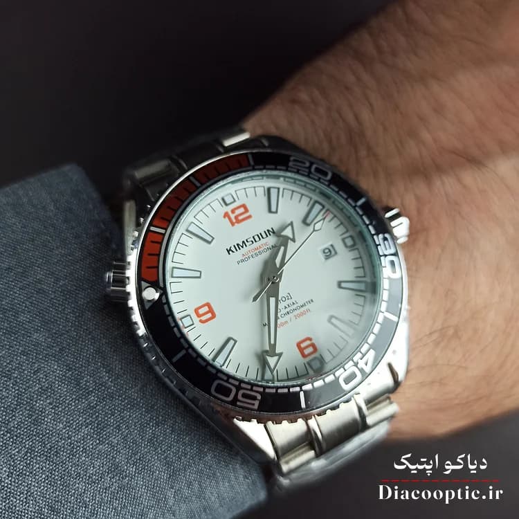 ساعت مچی مردانه اتومات برند کیمسون مدل Kim1163 استیل — تصویر ۶
