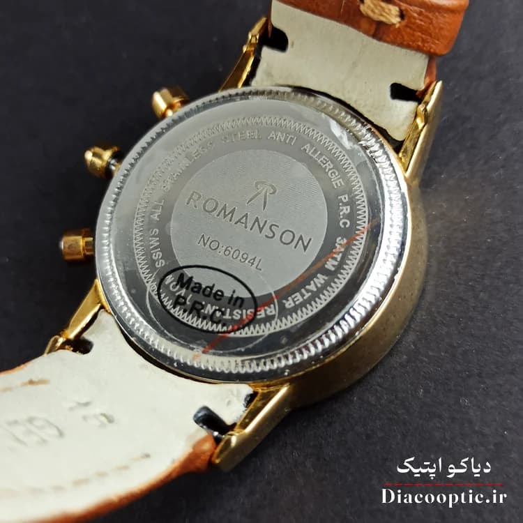 ساعت مچی زنانه موتور ژاپن برند سیتیزن مدل DO1191 بند چرمی — تصویر ۷