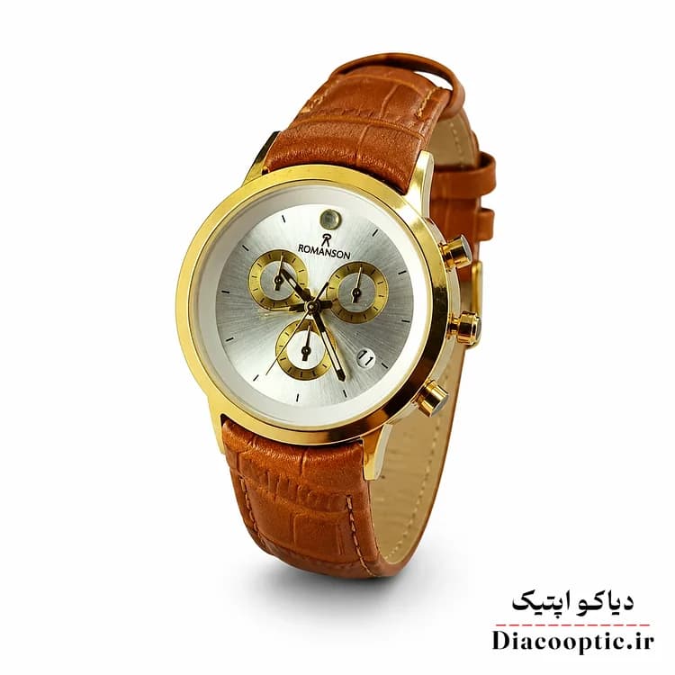 ساعت مچی زنانه موتور ژاپن برند سیتیزن مدل DO1191 بند چرمی — تصویر ۲