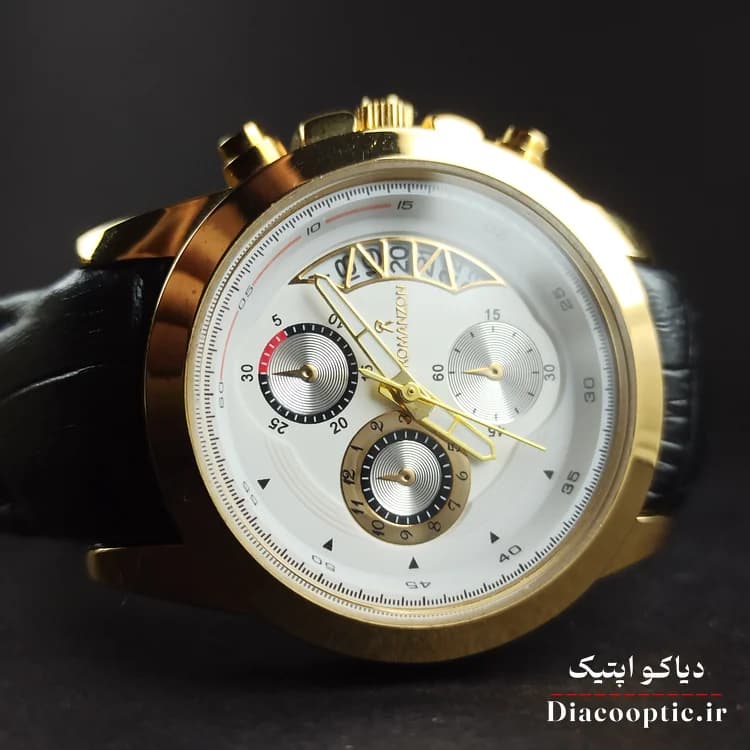 ساعت مچی زنانه موتور ژاپن برند سیتیزن مدل DO1192 بند چرمی — تصویر ۵