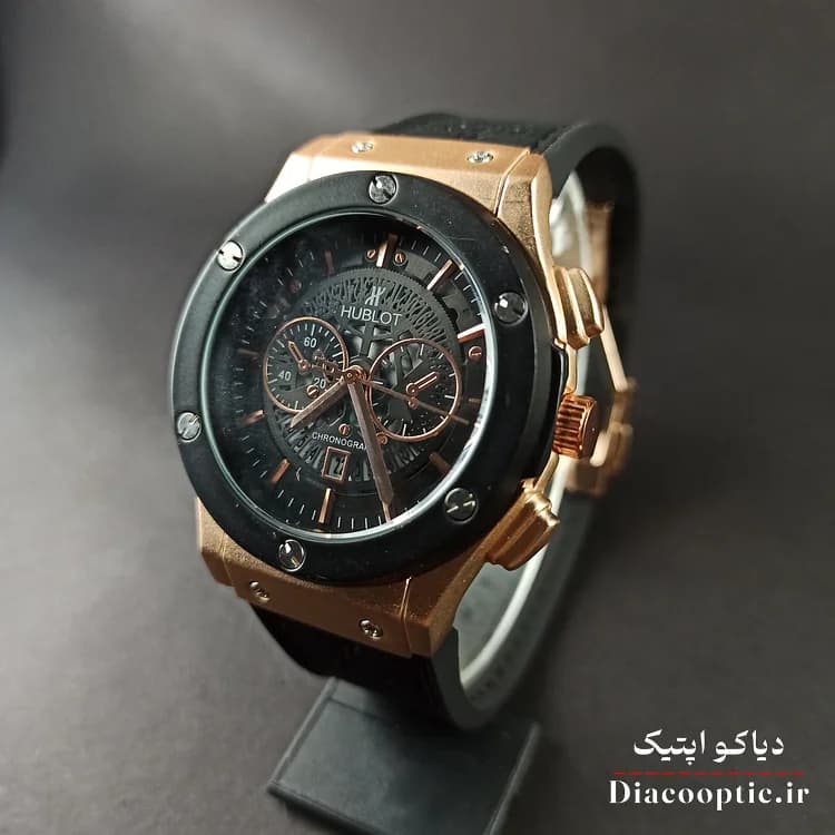 ساعت مچی مردانه برند هابلوت مدل Hub1236 بند پیو — تصویر ۳