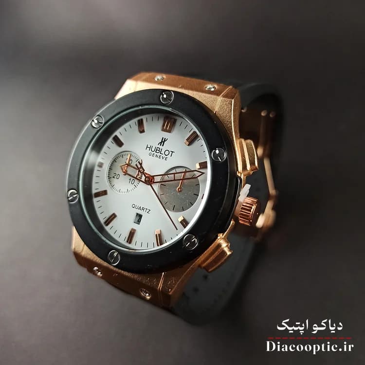 ساعت مچی مردانه برند هابلوت مدل Hub1240 بند پیو — تصویر ۳