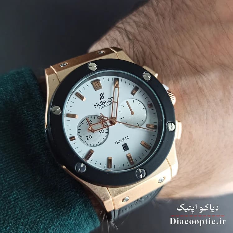 ساعت مچی مردانه برند هابلوت مدل Hub1240 بند پیو — تصویر ۶