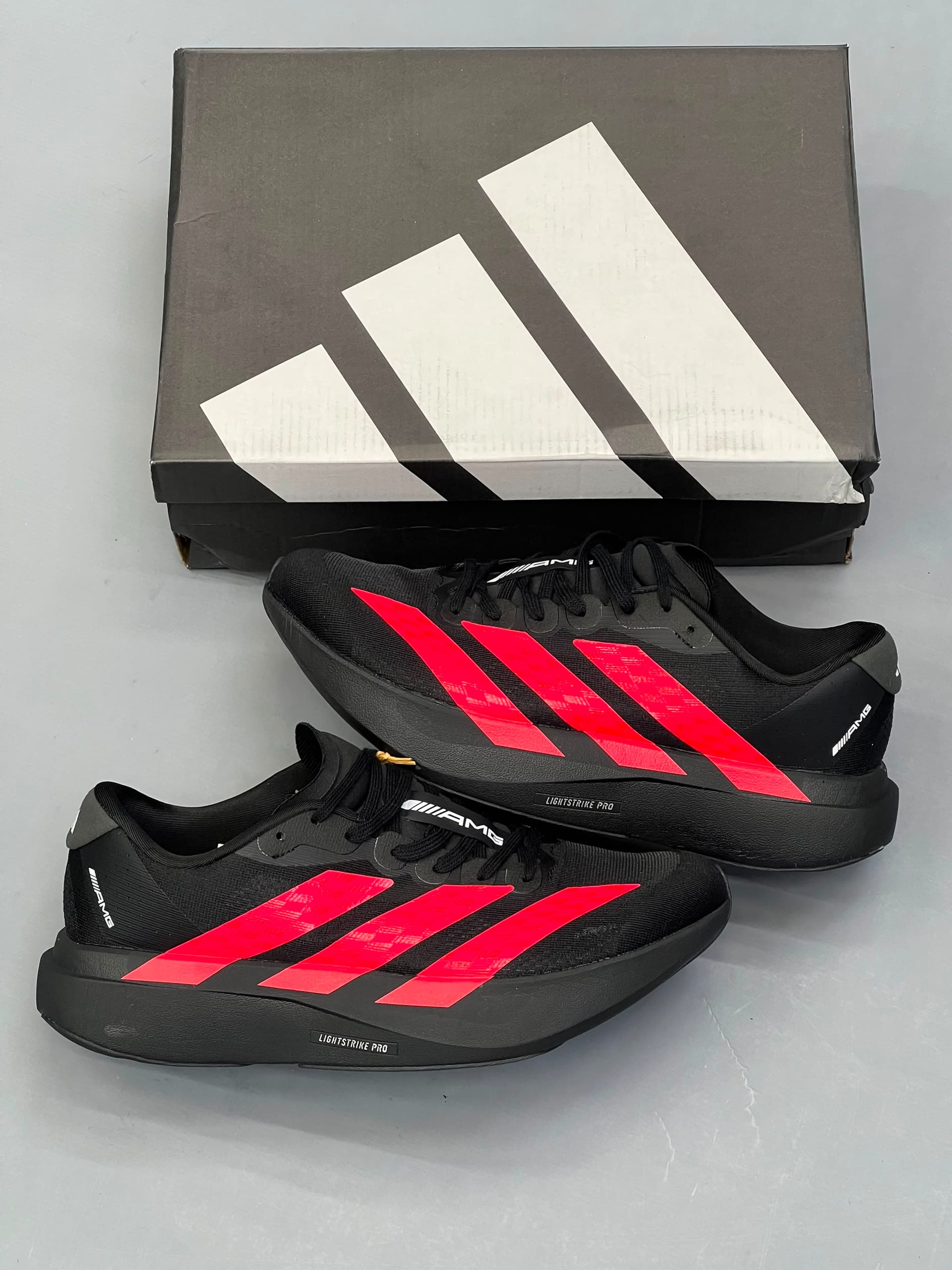 کتونی آدیداس آدیزرو مردانه مشکی قرمز | adidas Adizero