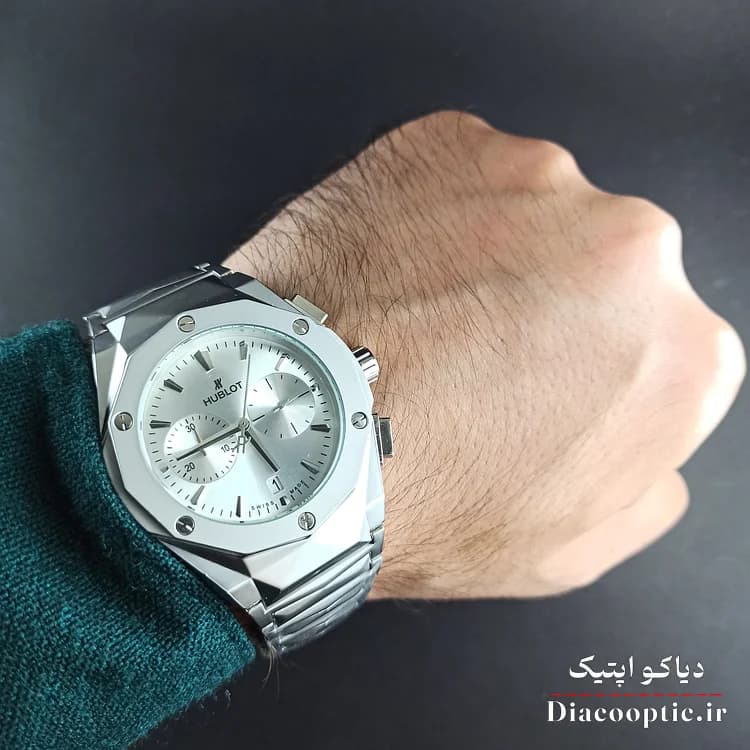 ساعت مچی مردانه برند هابلوت مدل Do1242 استیل — تصویر ۷