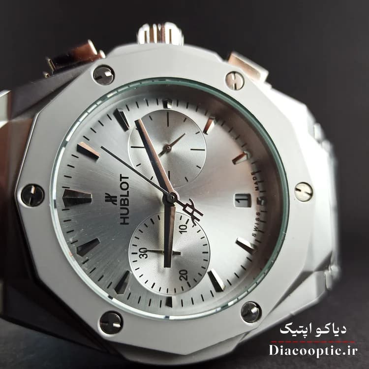 ساعت مچی مردانه برند هابلوت مدل Do1242 استیل — تصویر ۴